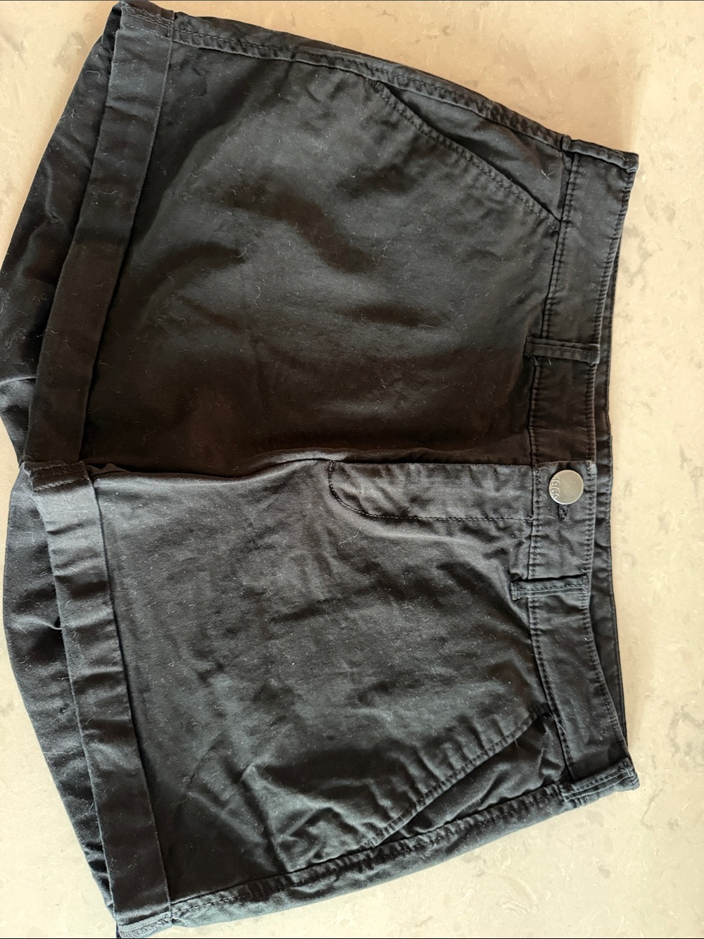 GAP Black Cotton Shorts